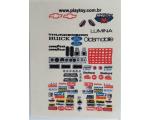 Autorama Decalque 1/64 Lumina